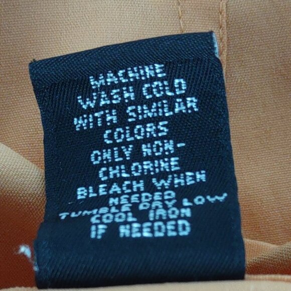 Apostrophe Women’s Orange, Button Up, Sleeveless, Lightweight Blouse Size 16W - Picture 11 of 11